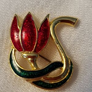SFJ Tulip Brooch